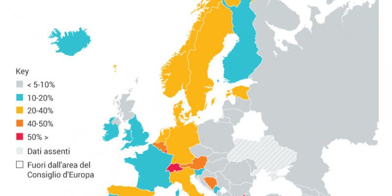 Tutti i numeri sugli stranieri in carcere in europa (e in italia ... Straneri italia