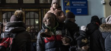 Lviv is a Transit Point to Flee Ukraine